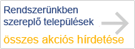 Akciós hírdetések listája